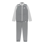 Nike Sportswear Jogging komplet, tamo siva / svijetlosiva / bijela