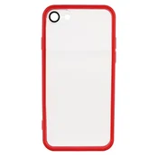 FIN Ovitek za iPhone 7/ 8 / SE W393 PROZOREN Z RDEČO
