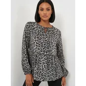 Bigdart Bluza Blusen temno siva