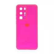 Maska Air Neon silicone za Huawei P40 Pro pink