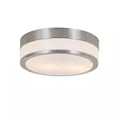 Sodobna zunanja stropna svetilka jeklo 28 cm IP44 - Flavi