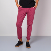 Chinos moške hlače v malina barvi 14274