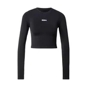 NEBBIA Tehnicka sportska majica Seamless POWER 892 crna / bijela