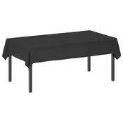 vidaXL Klobučevina za mizo 5 kos Temno siva 140 x 260 cm Poliester