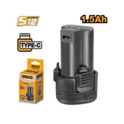 Ingco fbli12153e baterija 12v 1.5ah tip c ( FBLI12153E )