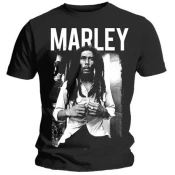 Bob Marley Unisex majica Black & White XL