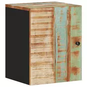 Vidaxl vidaXL Stenska kopalniška omarica 38x33x48 cm masivni predelani les