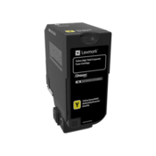 LEXMARK 74C2HYE, originalan toner , žuti, 12000 stranica