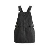 Next Obleka črn denim
