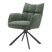 Zeleni oblazinjeni jedilni stoli v kompletu 2 ks Marilla – Unique Furniture