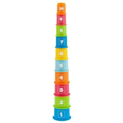 Chicco 2 in 1 Stacking Cups čašice za slaganje 9m+ 10 kom