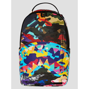 Sprayground Sliced And Diced Camo Nahrbtnik red / blue / grey / purple Gr. Uni