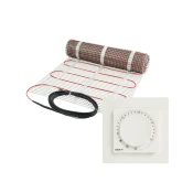 Set za elektricno podno grijanje DANFOSS (10m2) – Termostat DEVIreg ROOM, Grijaca mrežica DEVIcomfortTM 150 (DTIR) 0,5x20,0 1500W/nije za drv.podl