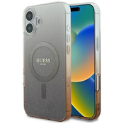 Guess GUHMP16MHGRCELW iPhone 16 Plus 6.7 brown hardcase IML Glitter Gradient MagSafe (GUHMP16MHGRCELW)