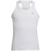 Majica kratkih rukava za djevojcice Adidas Club Tennis Tank Top - white/grey