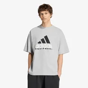Majice adidas Equipment Logo Tee Medium Grey Heather XL