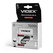 shumee 2 kosa nikelj-metalhidridne baterije Videx komplet 1,2 V 7500 mAh HR20