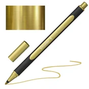 Marker Schneider Paint-It 020 s kovinsko konico 1-2 mm - kovinsko zlata