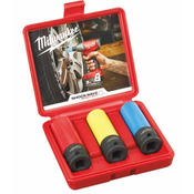 MILWAUKEE Set natičnih ključev 1/2” (17,19,21) 4932451568