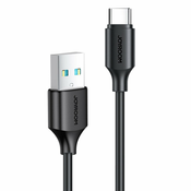 Joyroom kabel USB - USB Type C 3A 0.25m (S-UC027A9): crni