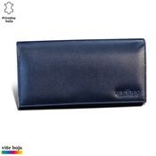 Princ Leather Ženski novcanik Alfa, Teget
