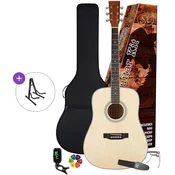 SX SD104LK Basic SET Natural Akustična kitara