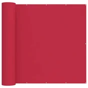 Vidaxl Zaslon za zasebnost na balkonu 200 x 200 cm Blago s PU prevleko