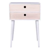 House Nordic Stranska mizica, 32x45x65,5 cm, bela