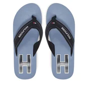 Japonke Tommy Hilfiger Hilfiger H Padded Beach Sandal FM0FM05536 Mornarsko modra