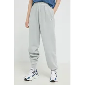 Spodnji del trenirke Reebok Classic ženski, siva barva
