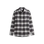 TOMMY HILFIGER Prehodna jakna temno siva/temno siva/bela