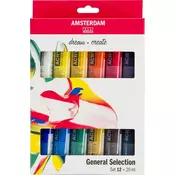 Set akrilnih boja AMSTERDAM STANDARD SERIES - 12x20ml (set)