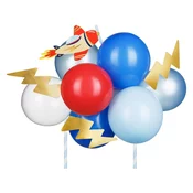 PartyDeco topper za torto letalo, 29 cm