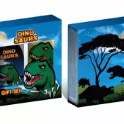Dinosaurs set kupka 300ml i sunder za kupanje