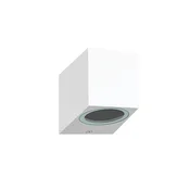 LYNCO Fasadna lampa kocka 1xGU10 bela