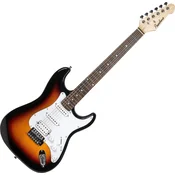 Pasadena ST-11 HSS Sunburst Elektricna gitara (Kao novo)