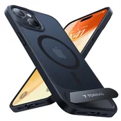 Premium maska Torras Pstand za iPhone 15 - black