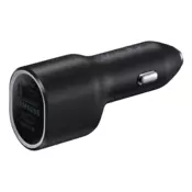 SAMSUNG avtopolnilec EP-L4020NBE Type C 25W + USB A 15W - EU blister