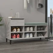 Vidaxl vidaXL Omarica za čevlje betonsko siva 102x36x60 cm
