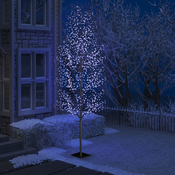 Božicno drvce s 1200 LED žarulja plavo svjetlo 400 cm