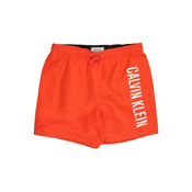Calvin Klein Swimwear Kratke kopalne hlače Intense Power oranžno rdeča/bela