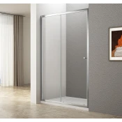 UGGA drsna vrata za tuš kabino 1000 mm, prozorno steklo - Aqualine - UGGA - 24 - Lepilo - Drugo - Alcove by - 1000 - 1850 - 5 - 14