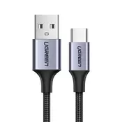 UGREEN Kabl USB-A 2.0 na USB tip C Alu. 2m