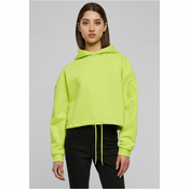 Womens Oversized Hoodie Frozen Yellow