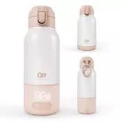 KINDERKRAFT prijenosni grijač - bočica/termosica s baterijom GAJA (500ml), Beige
