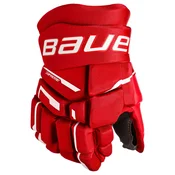 Hokejske rokavice Bauer Supreme M3 Red Junior 11 palcev