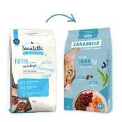Sanabelle Kitten za mačje mladiče piščanec&brusnice - 8 kg