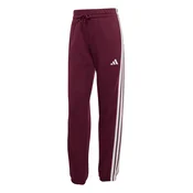 ADIDAS SPORTSWEAR Športne hlače Essentials kostanj rjava/bela