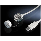 Rittal 2482.220 USB cable 1 m USB A White