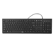 Tastatura KC200 Basic crna US tasteri Hama 182681US